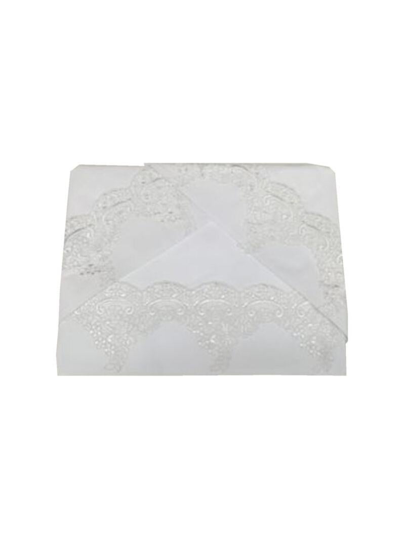 Porta Tealight Nordic Light In Porcellana Con Motivo Traforato - Bianco, Idea Regalo Per Atmosfera Romantica