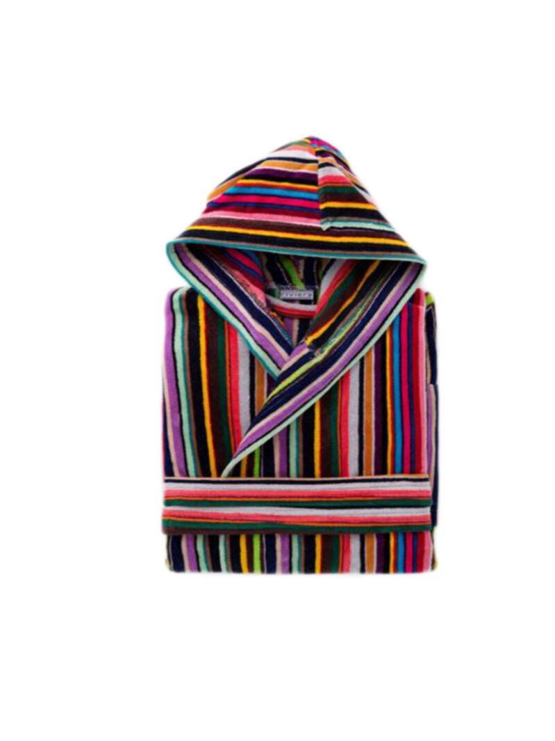 Accappatoio Con Cappuccio Bagno NEW RIGHE ACCAPPATOIO Riviera | Leroy