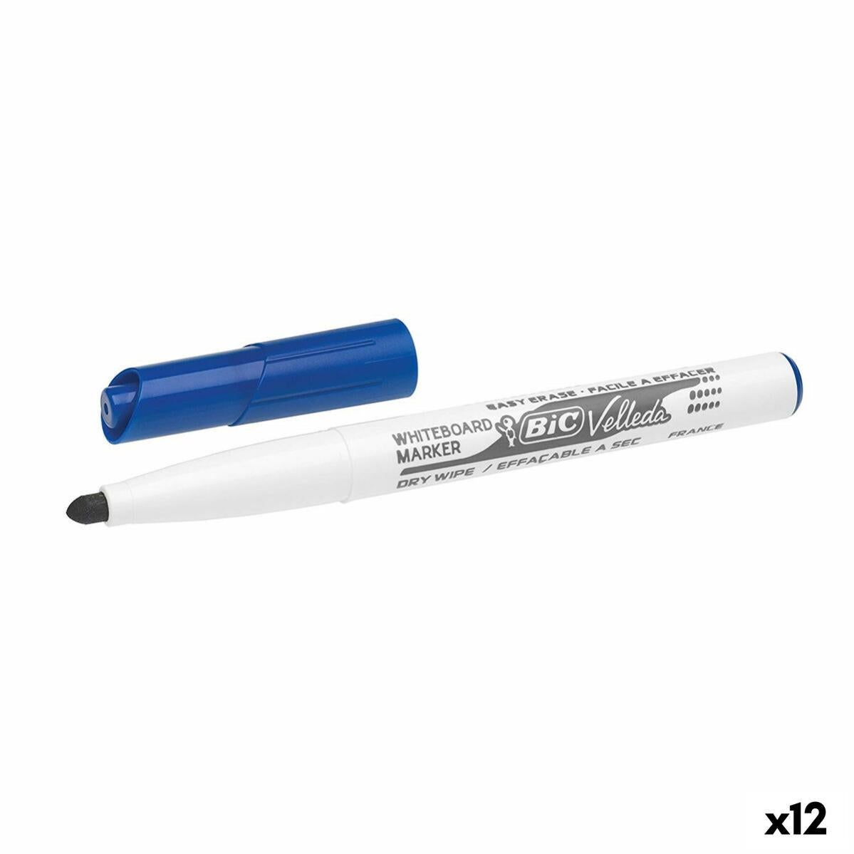 BIC 943025 marcatore per lavagna bianca Velleda 1711, punta