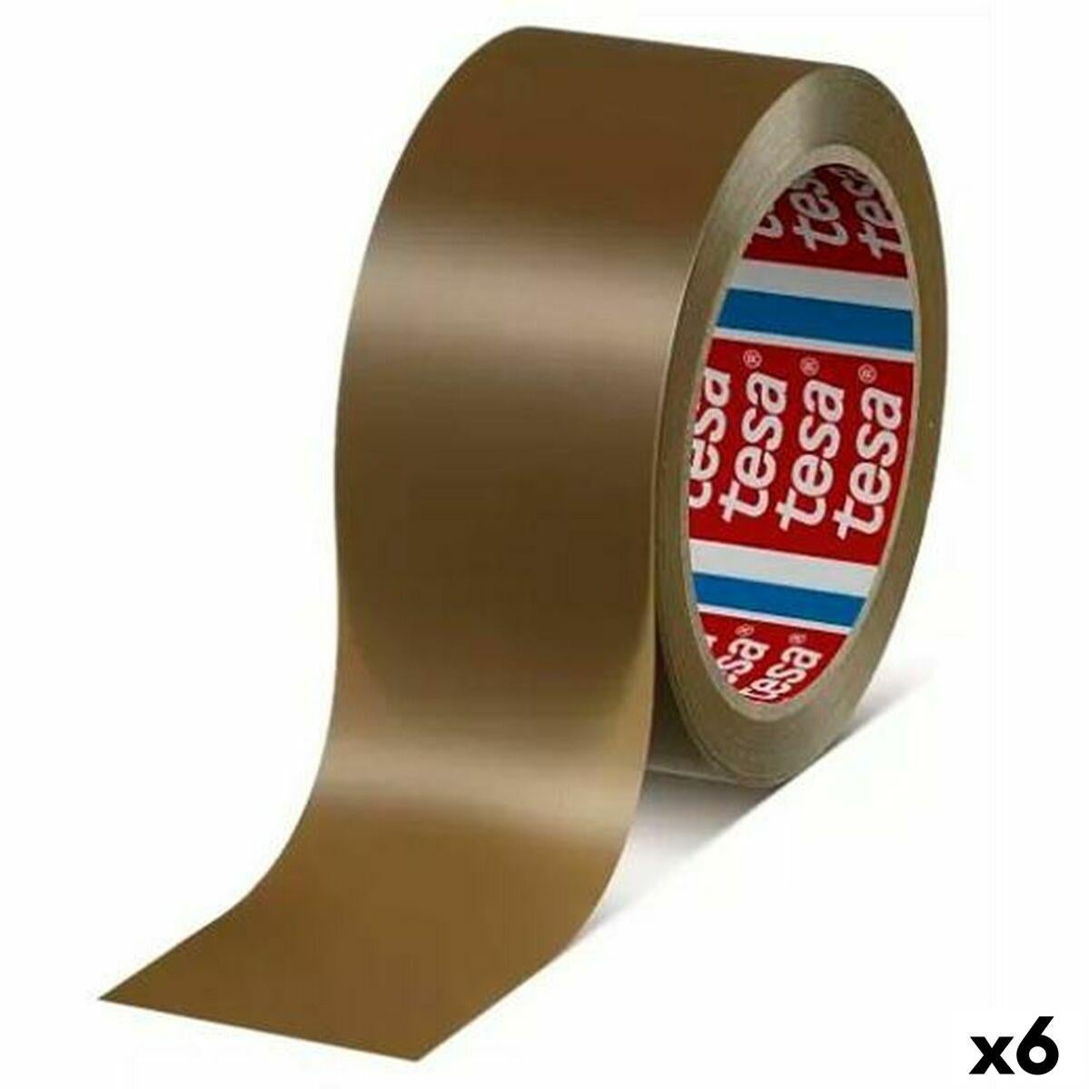 Nastro Adesivo Di Carta Tesa 4713 - Marrone, 50mm X 50m, Per Imballaggi