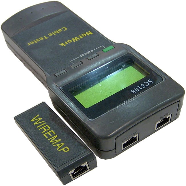 Testeur professionnel pour câbles réseau Ethernet RJ45 et lignes ...