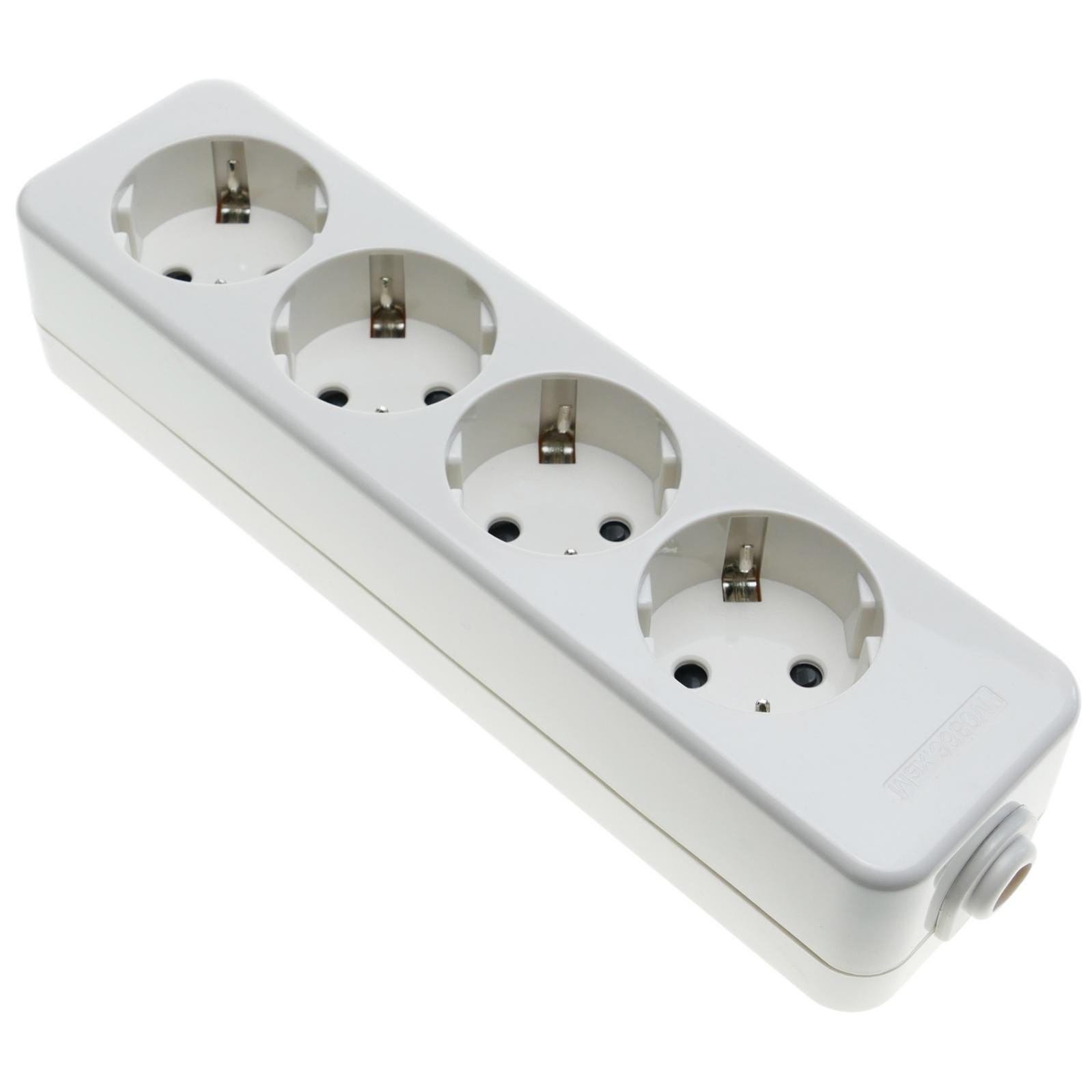 Multiprise 3 Positions Schuko, Fiche Schuko, Câble 1,4 Mètres, Noir Multiprise 3 Positions Schuko, Fiche Schuko, Câble 1,4 Mètres, Noir