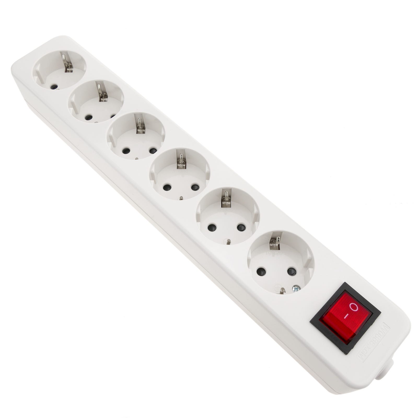 Multiprise électrique 6 prises sans interrupteur 19 pouces avec cordon C14  onduleur => Livraison 3h gratuite* @ Click & Collect magasin Paris  République