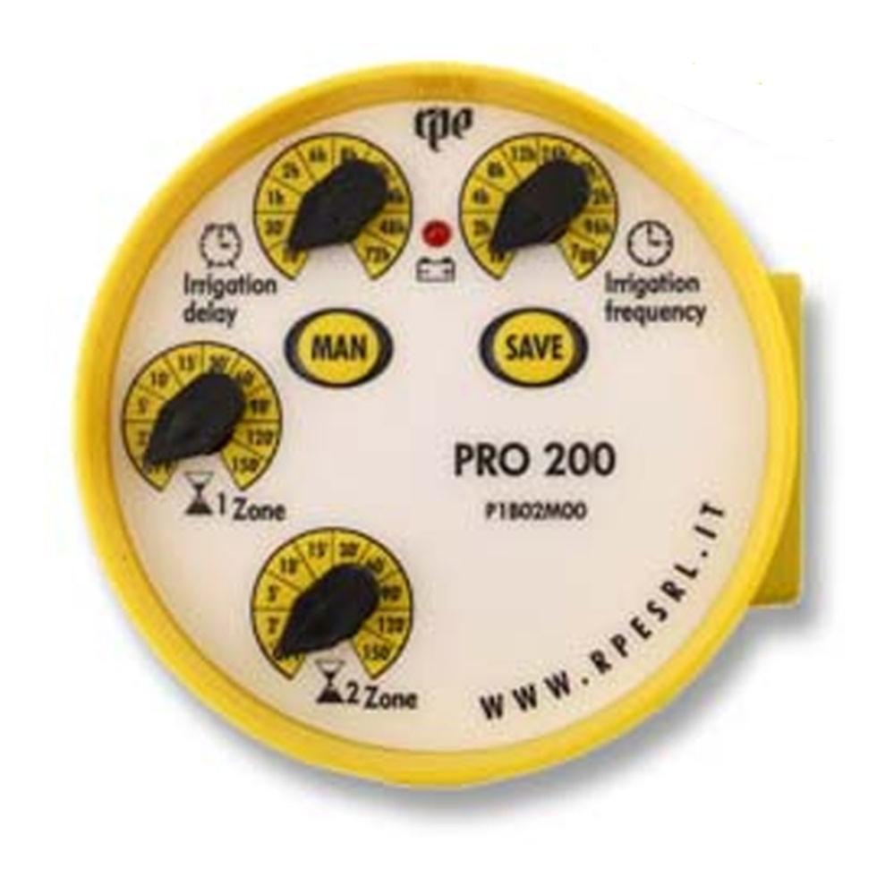 Programmateur D'Arrosage à Piles 2 Zones WPX2 - Résistant Aux Intempéries