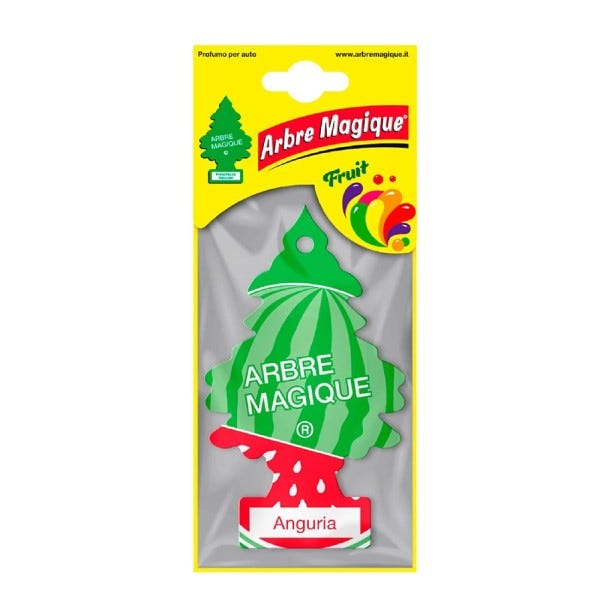 Trade Shop - Arbre Magique Mono Deodorante Profumatore Auto Profumazione  Fragranza Anguria