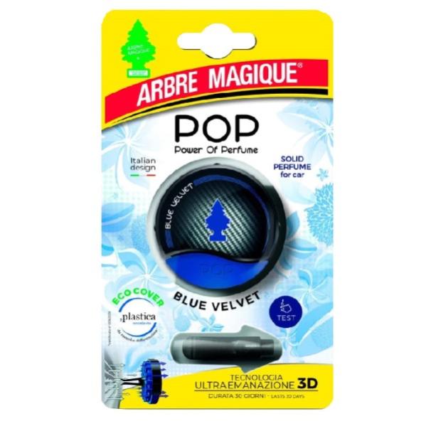 Trade Shop - Arbre Magique Pop Profumatore Deodorante Auto Fragranza  Profumazione Blue Velvet