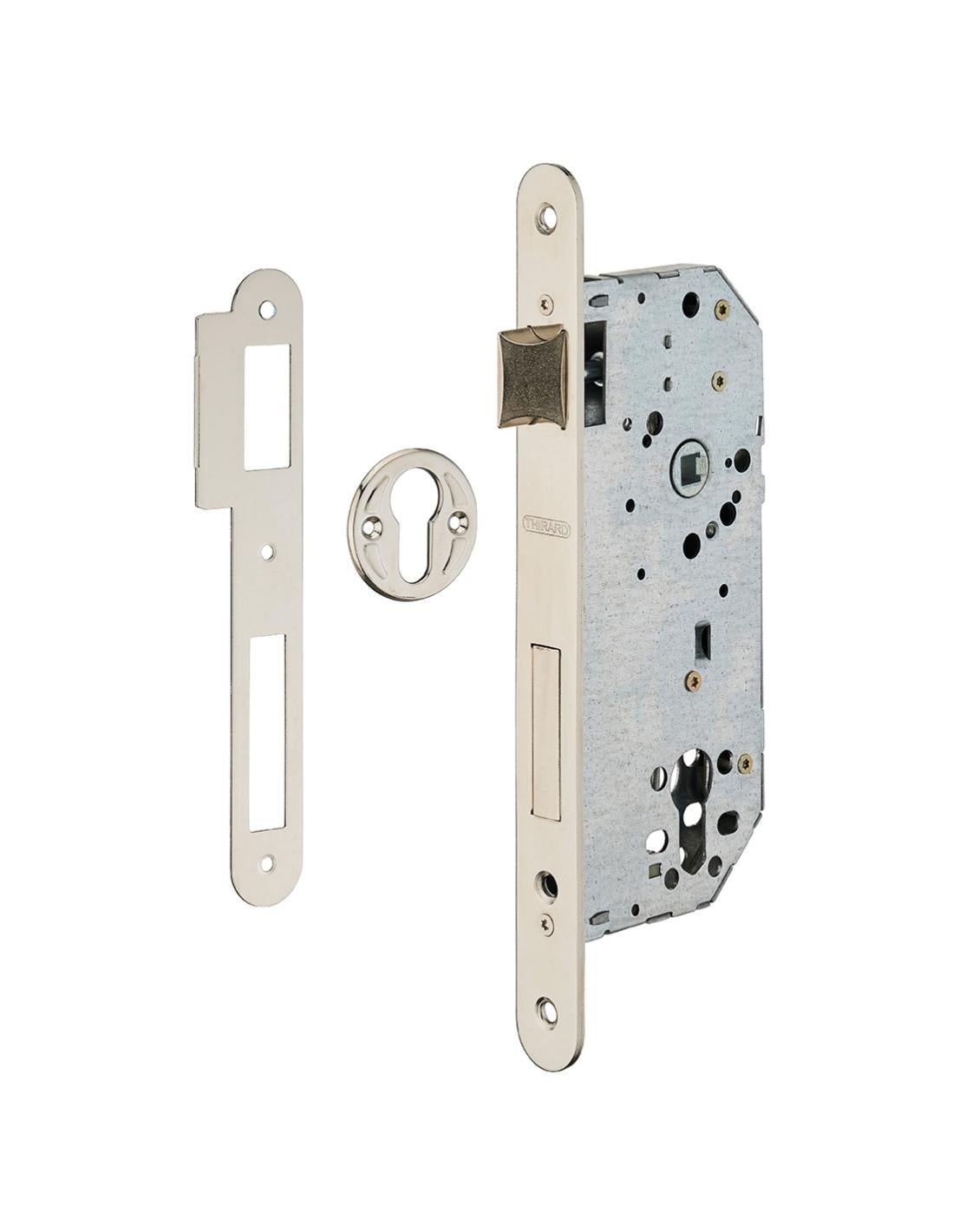 Serratura da incasso a cilindro europeo per porta battente, asse 50mm x ...