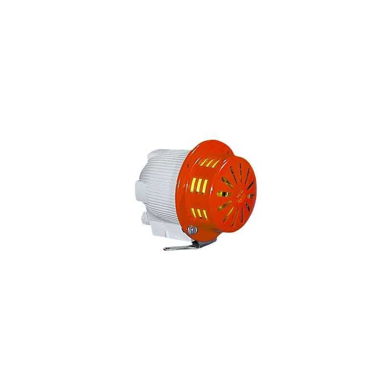 Sirena Rotallarm Lampeggiante Rotativo Giallo 24Vdc 45W Ip65