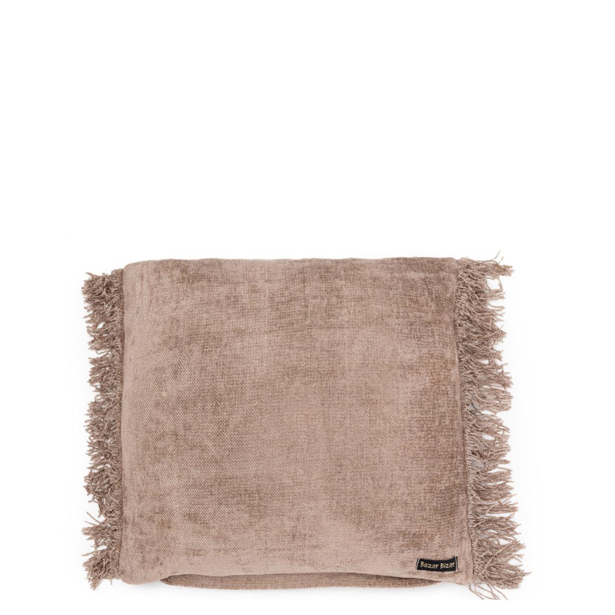 Cuscino quadrato 40x40 cm in velluto Zarbel