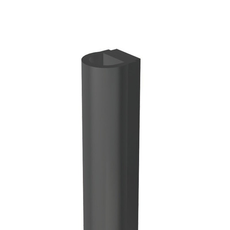 Joint noir adhésif avec bourrelet - Ø 11,5 mm - largeur adhésif 10 mm, h:  13,5 mm #733