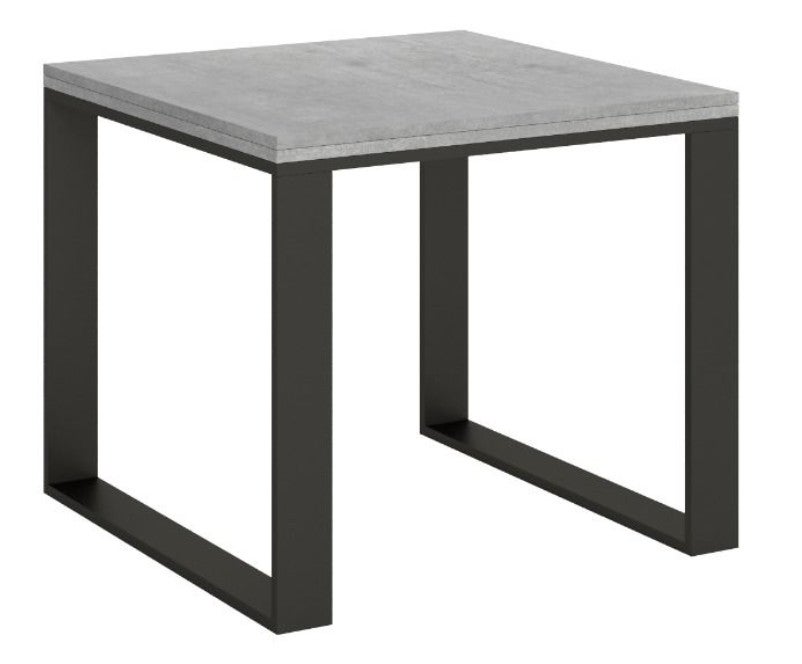 Table carrée 90x90 Extensible à 180 cm ouvrant comme Un Livre en