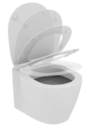 Vaso WC Ideal Standard Tesi Design Wc Sospeso Con sedile Bianco Europeo  T327301