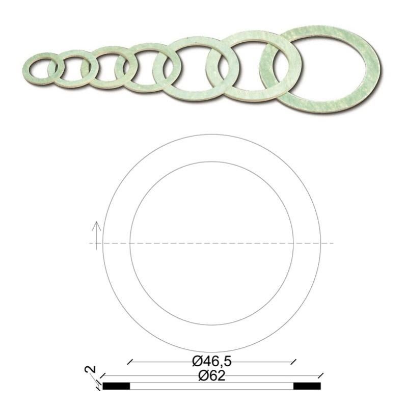 GUARNIZIONI O-RING UNIVERSALI PER INNESTI RAPIDI CONFEZIONE DA 25 PZ - Foto 6