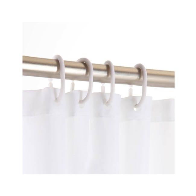 Cortinas de ducha con bloques de color de tinta, resistentes al moho,  resistentes al agua, con ganchos, cortina de ducha de tela de calidad para  baño (150 x 180 cm, D,4) 