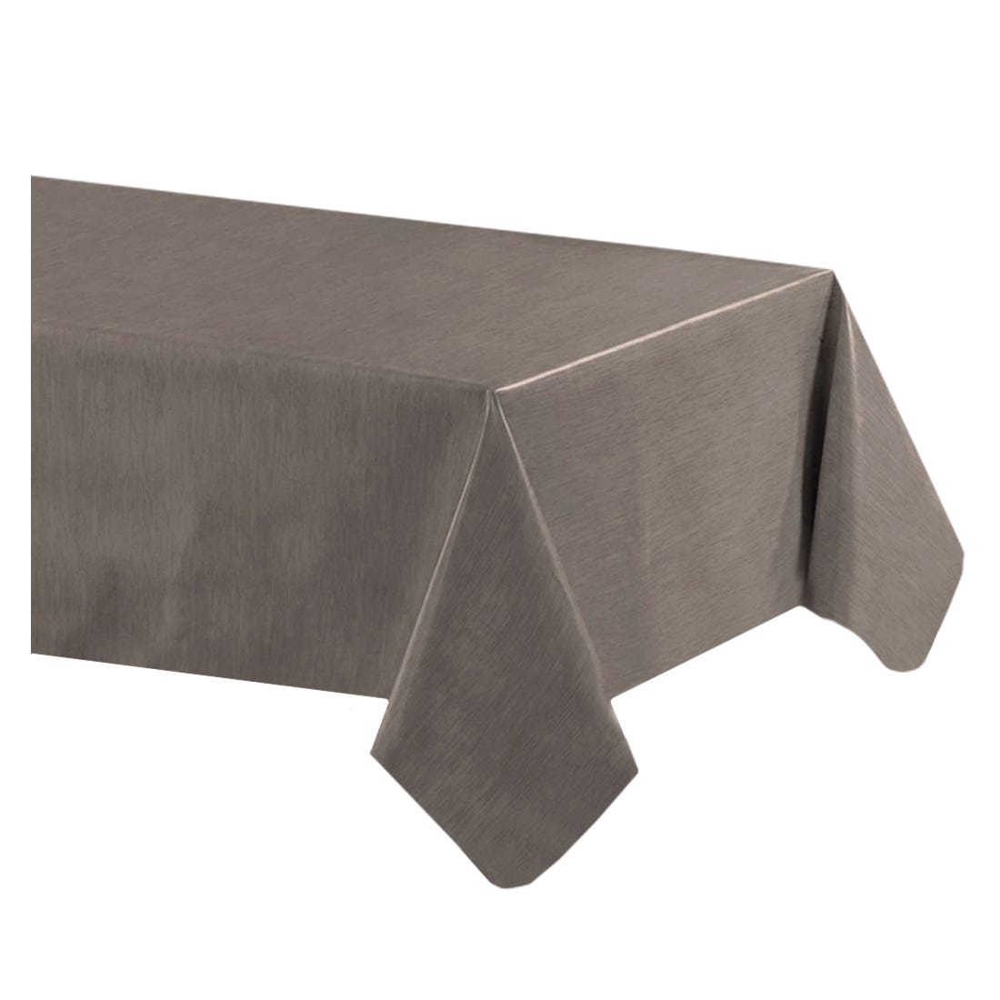 Acomoda Textil – Mantel Antimanchas Rectangular de Hule al Corte. Mantel  Liso Elegante, Impermeable, Resistente y Lavable. (Topo, 140x300 cm)
