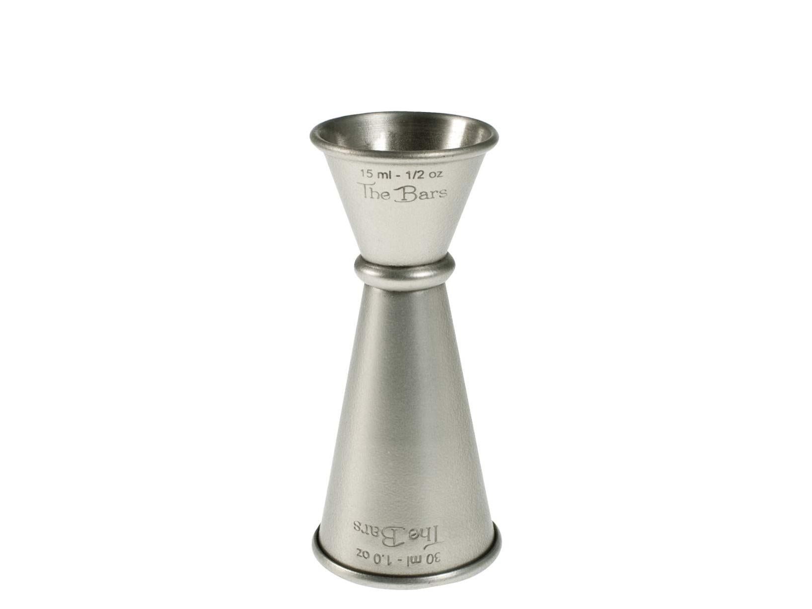 Misurino Jigger Da Bar In Acciaio Inox 304 - Doppia Testa 50/25 Ml - Per Cocktail, Hotel E KTV