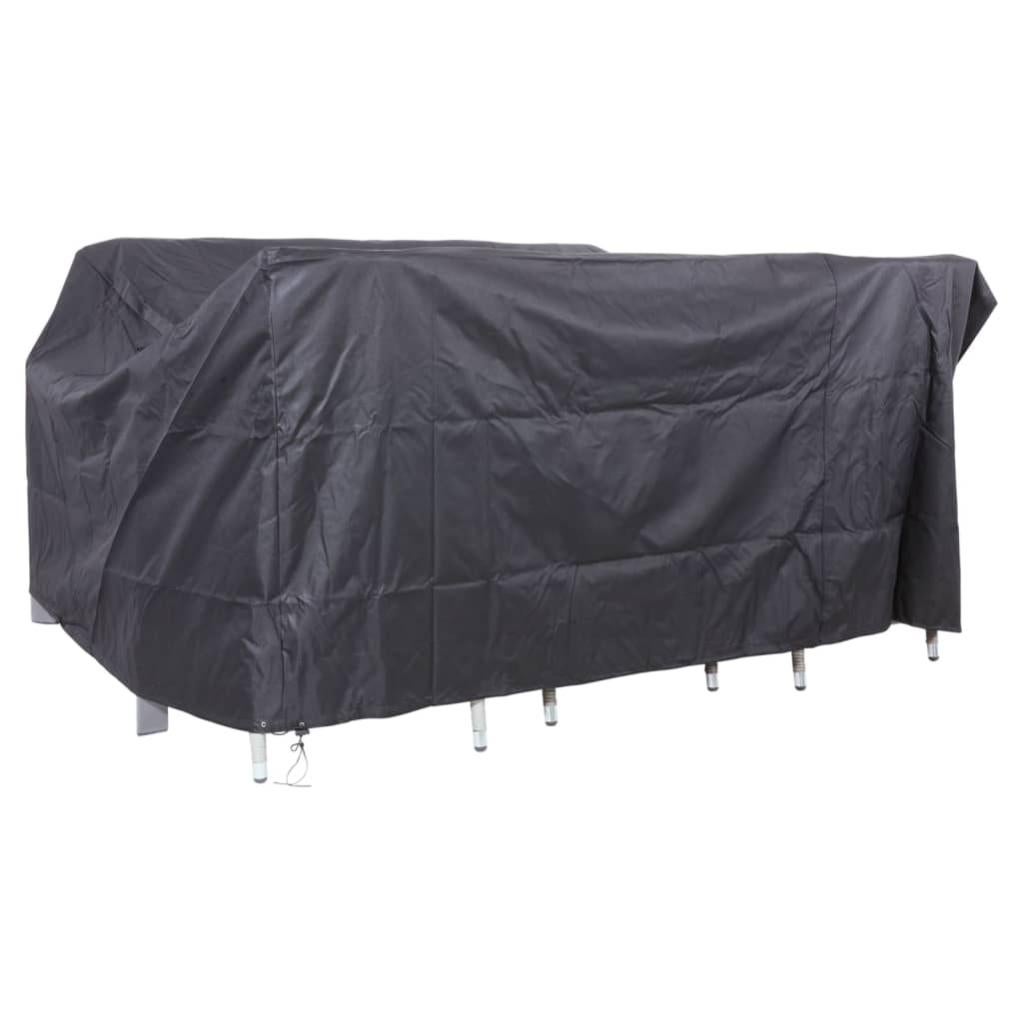 Copricuscino Per Sedia A Dondolo 3 Posti - Taffettà Poliestere Impermeabile Grigio - Foto 7