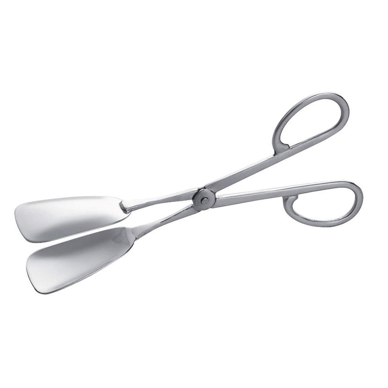 Pinza Per Arrosto In Acciaio Inox 18/10 Con Molla - Made In Italy, Perfetta Per Affettare