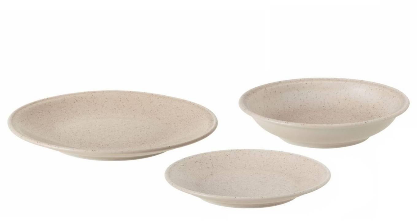 Set 8 Piatti In Porcellana Royal Norfolk – Cefalù-Pantelleria – 18x10x2 Cm – Stile Mediterraneo – Lavastoviglie E Microonde