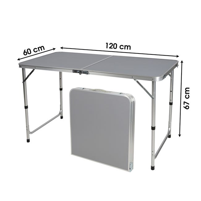 Petite Table Pliante Portable Table Pliante Outil De Pique-Nique Table À  Manger Pliante pour Camping Barbecue En Plein Air