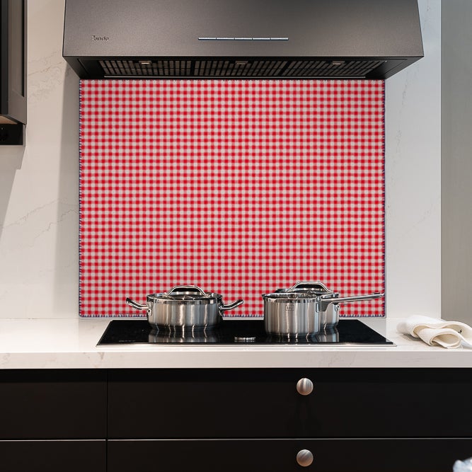 Panel antisalpicaduras de aluminio ignífugo satinado para cocina, Cascais -  Panel de cocina 840 x 700 mm