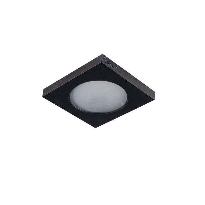 Support Spot LED Encastrable Max 50W GU5.3/GU10 DC12V AC220-240V IP20 Ø78mm  Satin Nickel - perçage 60mm