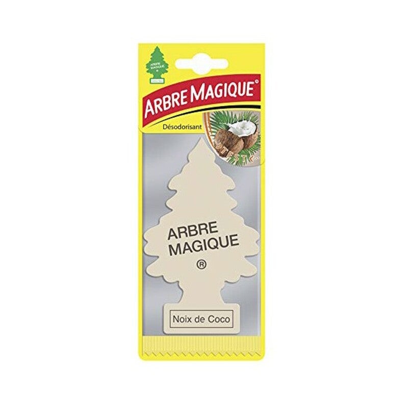 Désodorisant Arbre Magique Coco ARBRE MAGIQUE ABR8 : CAR WASH PRODUCTS -  Produits de lavage automobile