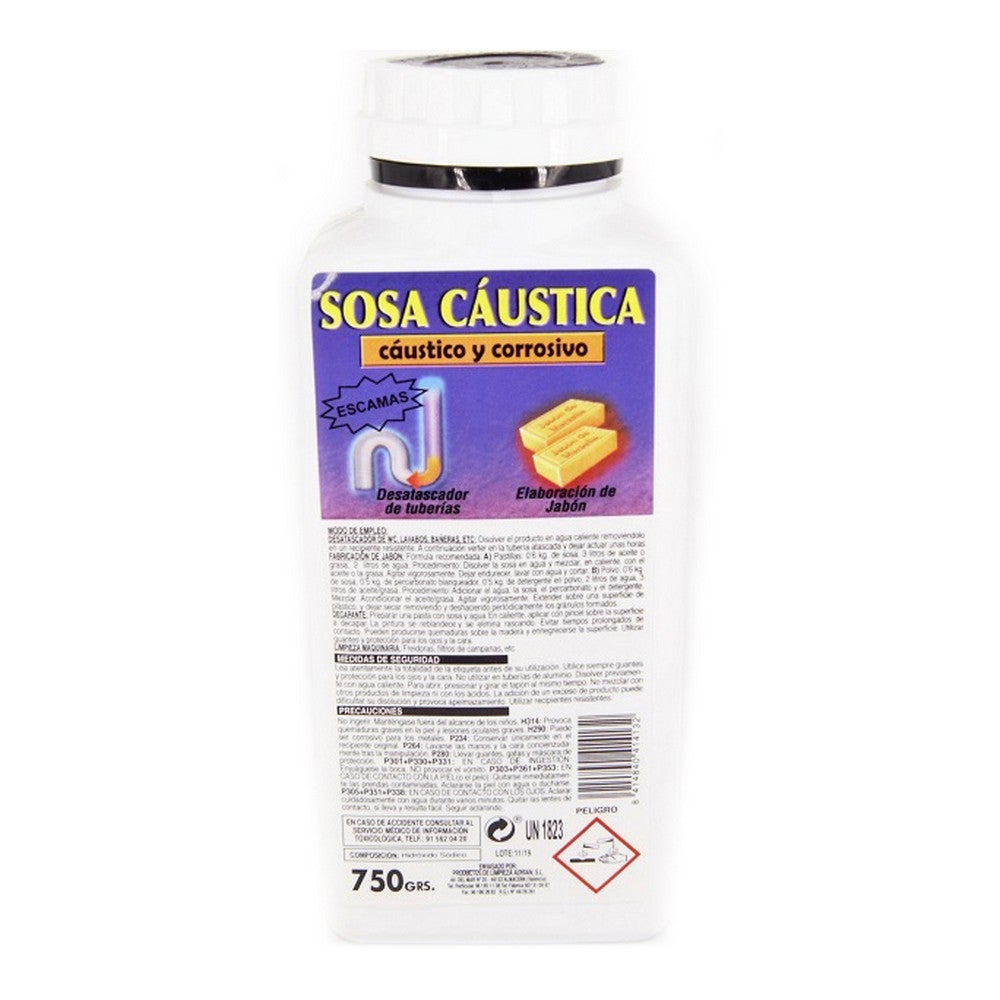 Sosa Caustica Escamas/perlas granuladas 98/99% 1kg