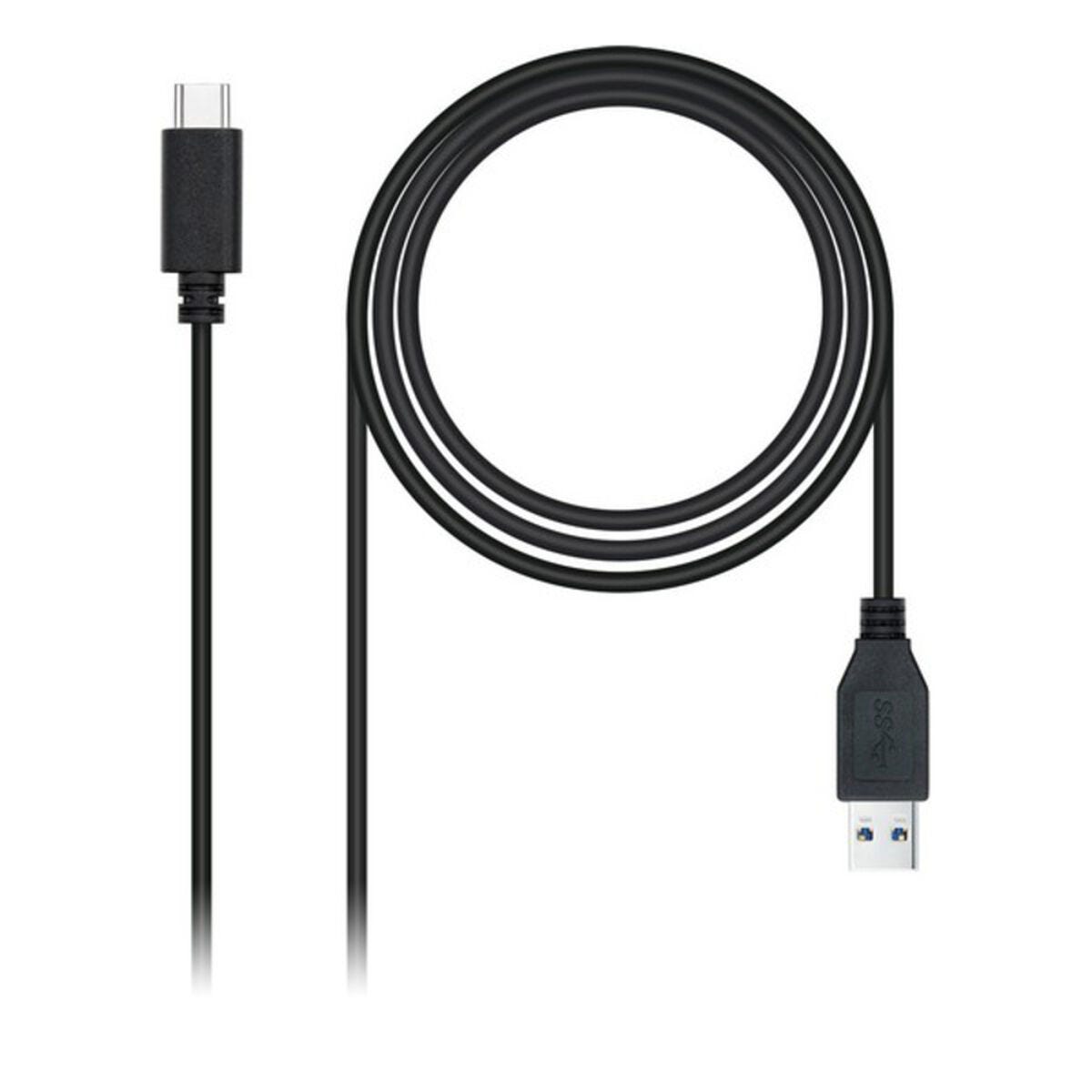 Câble USB vers Mini USB NANOCABLE 10.01.4001-L150 (1,5M) Noir