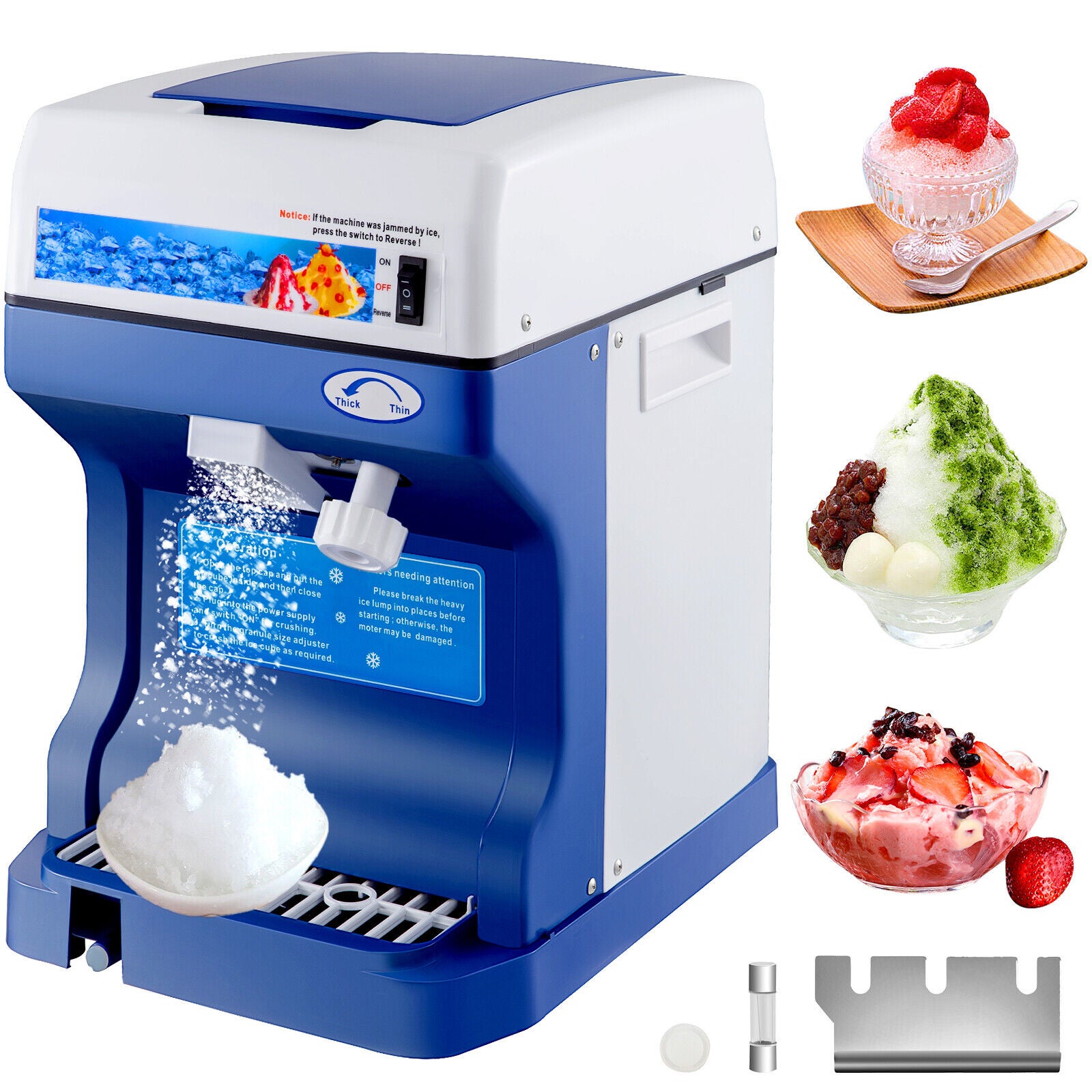 Machine à glace pilée portative de haute qualité pour le laboratoire  YR05130 // YR05131