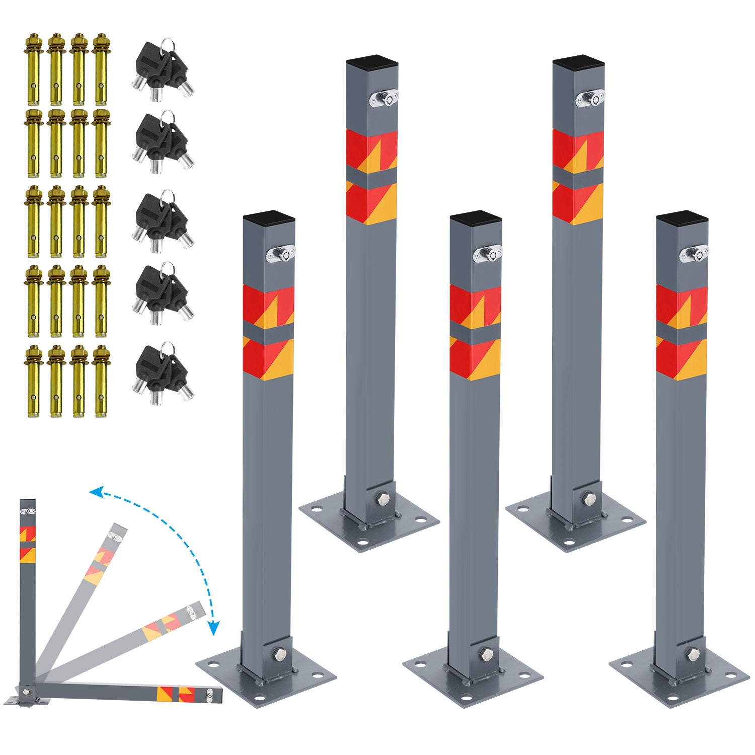 Barrière de parking, poteau de parking - Auto5