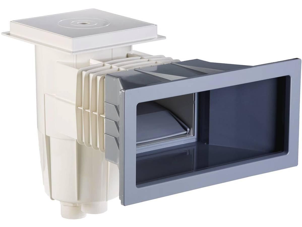 Skimmer standard 15 L "Parker" Grande meurtrière Gris Leroy Merlin