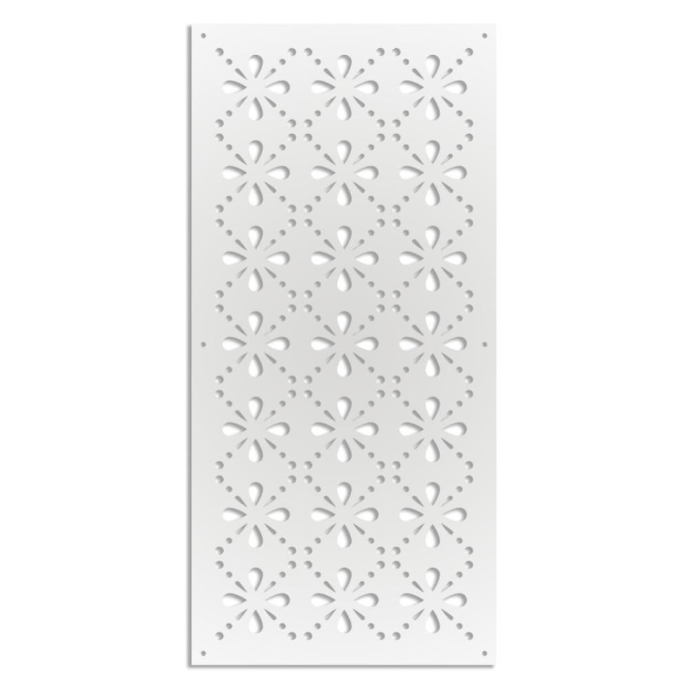 QUADRIFOGLIO - Pannello in PVC traforato - Parasole - Misura: 48x48 cm