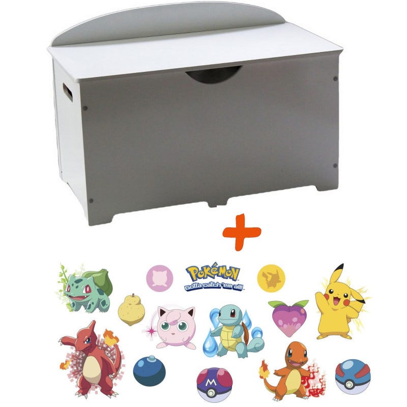 Box de rangement 7L Pokemon - Chez Faramineux