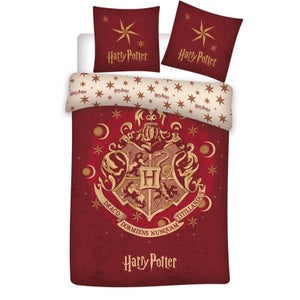 Parure Housse De Couette Harry Potter Hedwige 140x200 cm - Rose