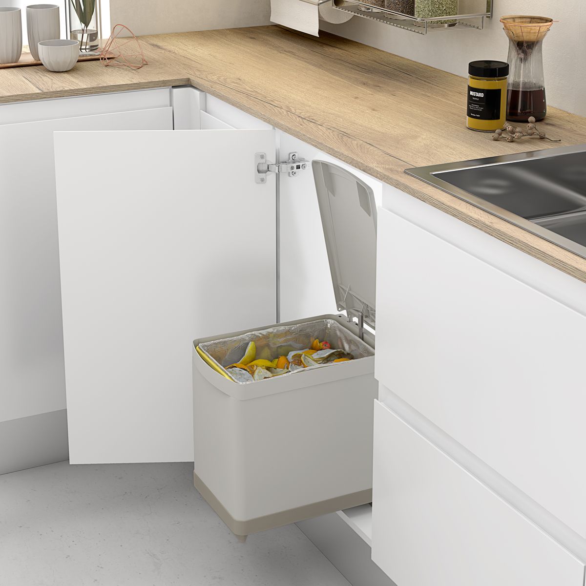 Cubos reciclaje cocina sale