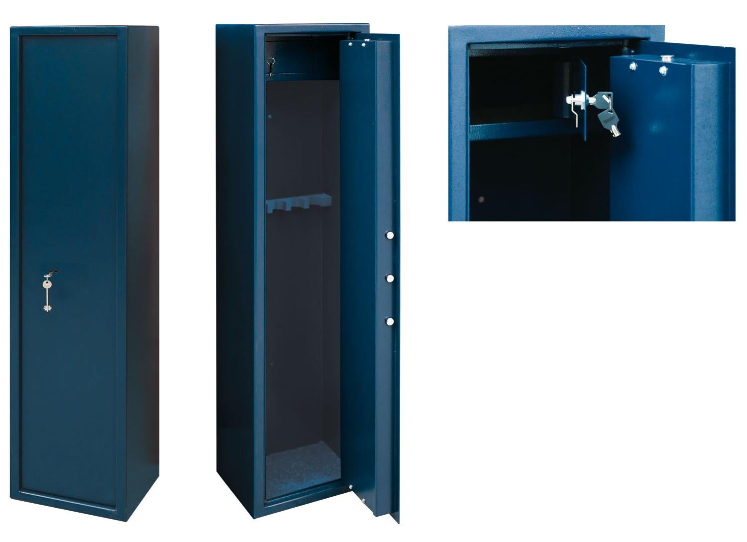 Cassaforte Cassaforte Meccanica Per Fucili; 25x145x25cm; 1450BQG-3 - Genie Hand - Foto 4