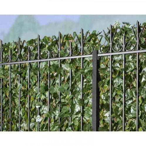 Clôture de jardin artificielle clôture en treillis extensible