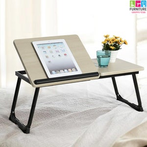 Mobile Carrello TAVOLINO, per Divano, Porta PC iPad Telecomando caffè -  Antracite - Relax e Design