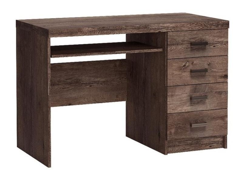Scrivania Da Ufficio Omaha H108, Con Porte, Con Cassetti, Con Ripiano Da Tastiera Con Porte Numero Di Porte 1 00 Numero Di Cassetti 2 00 78x125x55cm 88040077