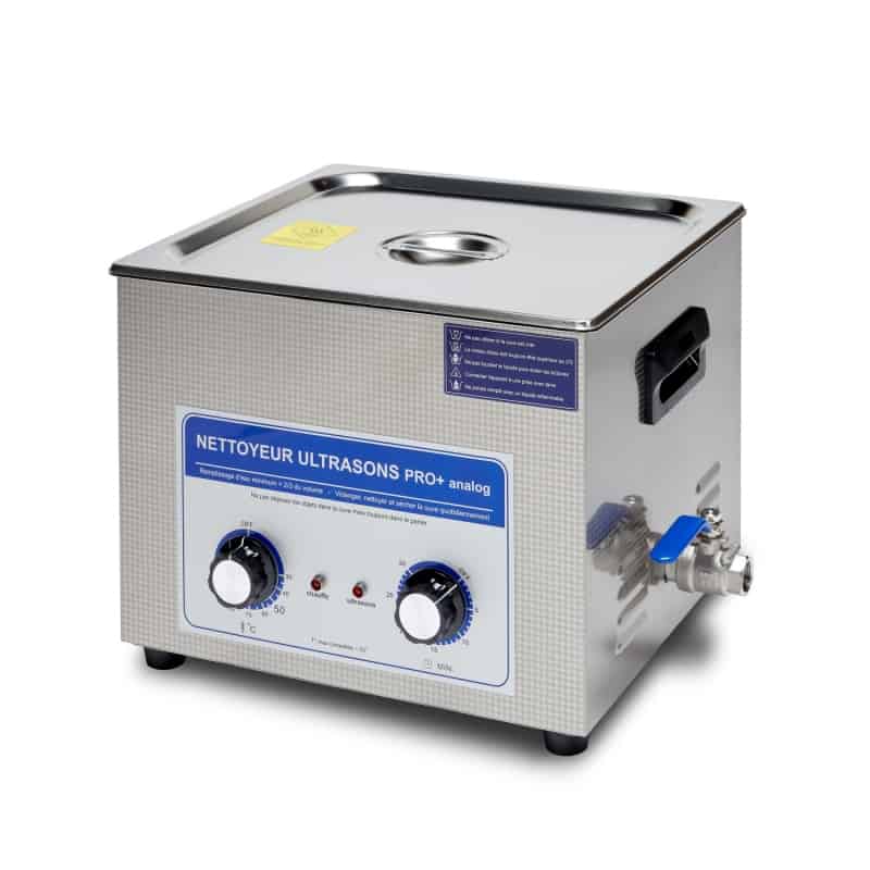 Nettoyeur Cuve Ultrasons Bac 15 L Pro+ Analog