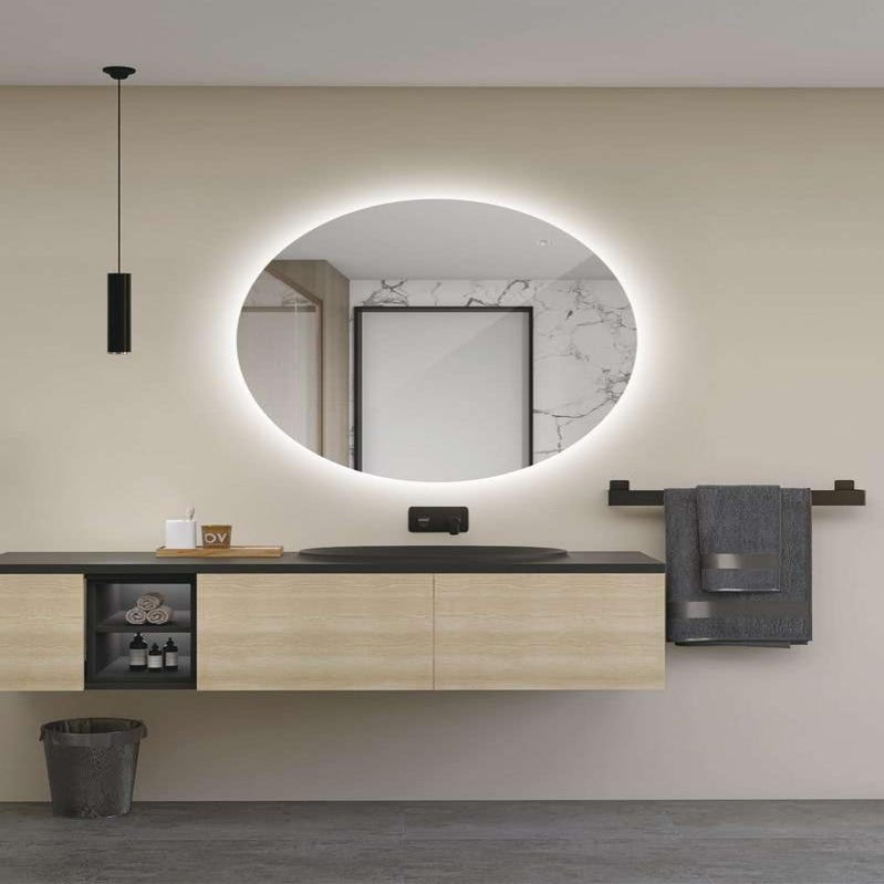 Espejo de Baño con Iluminación LED - Espejo Redondo