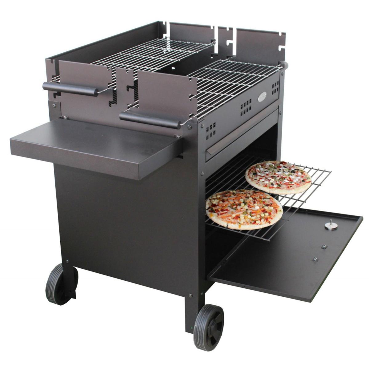 Ompagrill Barbecue a Carbone con Griglia 44cm in Acciaio Venus 485 PRO