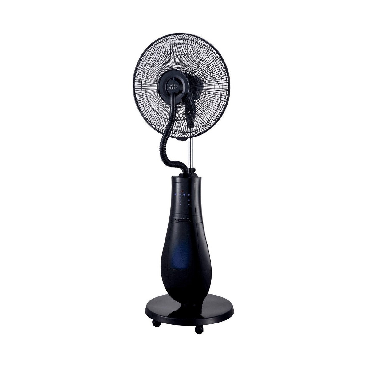 Ventilatore a Piantana Nebulizzatore Oscillante Silenzioso con Telecomando  Terra