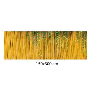 Arella in bamboo ombreggiante Stuoia tapparella con carrucola per finestre  90x180 cm