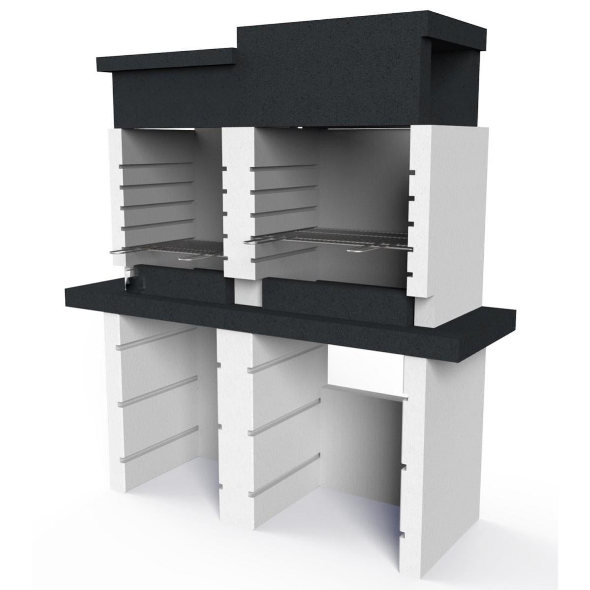 Girarrosto Per Barbecue Barbecue A Mezzo Barile – Grande, In - Foto 10