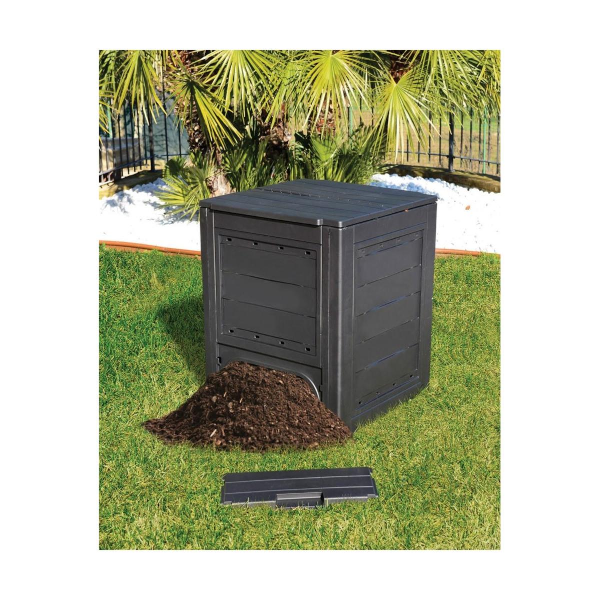 Compostiera Strati Compostiera da Giardino in Plastica Bio Compost Compostaggio Rifiuti ...