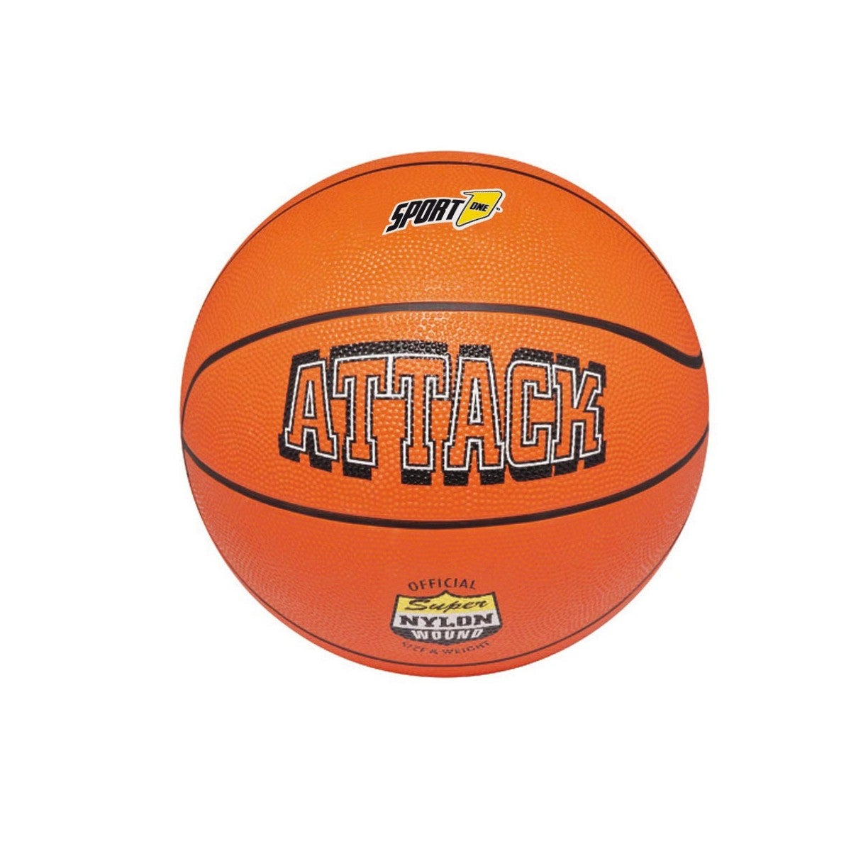 Pallone da Basket Misura Ufficiale 7 in Gomma Pallacanestro Palla  Regolamentare