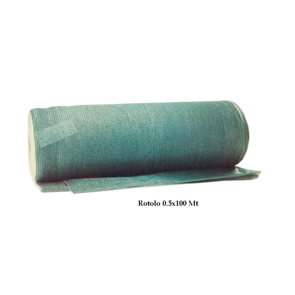 Rete Ombreggiante SIP Frangisole 90% Oscuramento, 1,5x5 Metri, Con Asole Per Fissaggio, Verde - 2