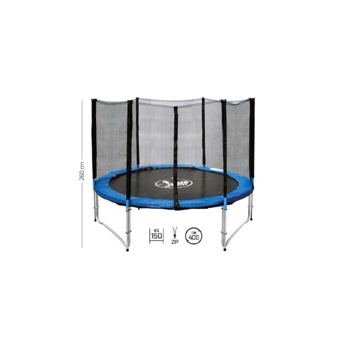 Kit Pali Di Sicurezza Per Trampolino – Barriere E Travi In Acciaio Con Rivestimento In Schiuma PE, Antiurto Per Bambini